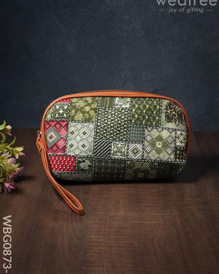Printed Fabric Purse - Wbg0873 Clutches & Purses