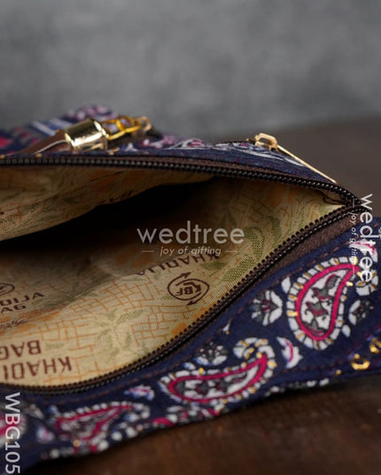 Printed Fabric Sling Bag - Wbg1053 Clutches & Purses