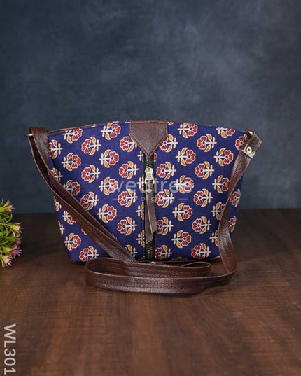 Printed Fabric Sling Bag - Wl3018 Bags