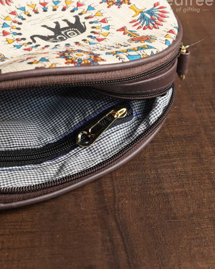Printed Fabric Sling Bag - Wl3020 Bags