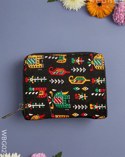 Printed Fabric Wallet - WBG0240 Clutches & Purses