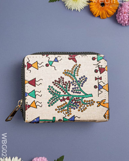Printed Fabric Wallet - WBG0240 Clutches & Purses