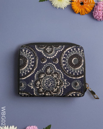 Printed Fabric Wallet - WBG0240 Clutches & Purses