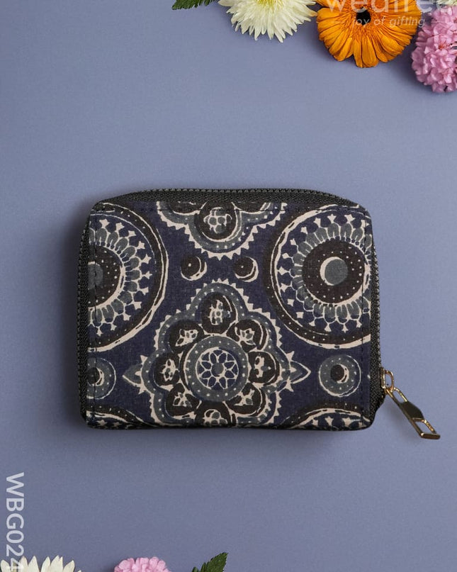 Printed Fabric Wallet - WBG0240 Clutches & Purses
