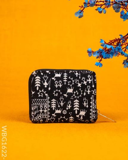 Printed Fabric Wallet - WBG1622-1 - Clutches & Purses