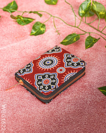 Printed Fabric Wallet - WBG1622-1 Clutches & Purses