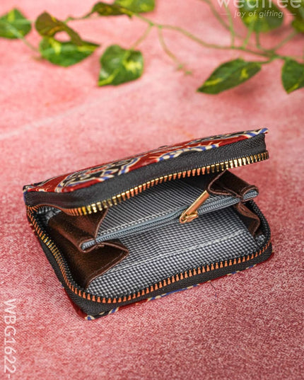 Printed Fabric Wallet - WBG1622-1 Clutches & Purses