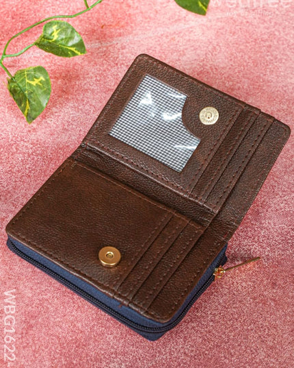 Printed Fabric Wallet - WBG1622-2 Clutches & Purses
