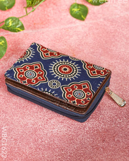 Printed Fabric Wallet - WBG1622-2 Clutches & Purses
