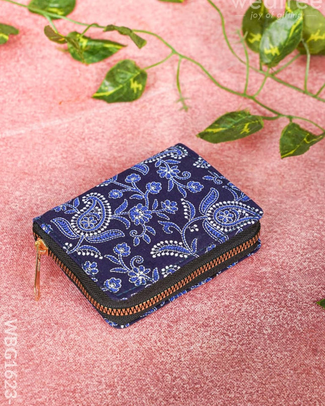 Printed Fabric Wallet - WBG1623-1 Clutches & Purses