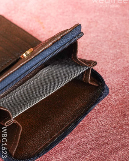 Printed Fabric Wallet - WBG1623-2 Clutches & Purses