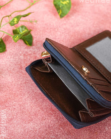 Printed Fabric Wallet - WBG1623-2 Clutches & Purses