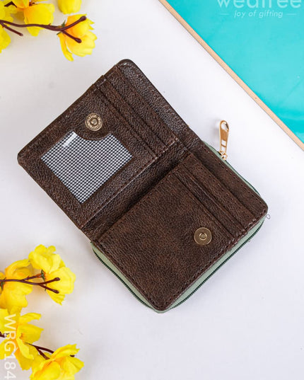 Printed Fabric Wallet - WBG1847 - Clutches & Purses