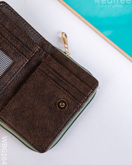 Printed Fabric Wallet - WBG1847 - Clutches & Purses