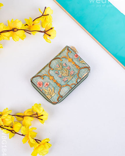 Printed Fabric Wallet - WBG1847 - Clutches & Purses