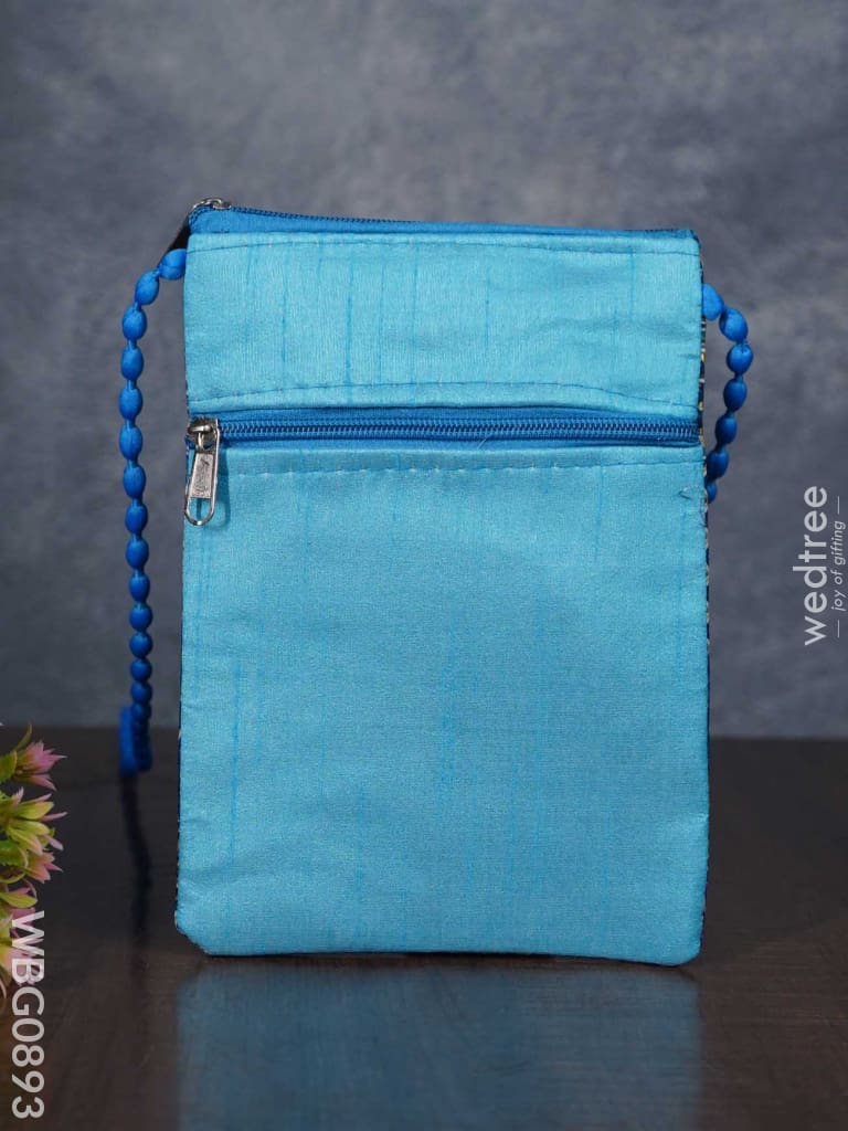 Printed Frabric Sling Bag - Wbg0893 Clutches & Purses