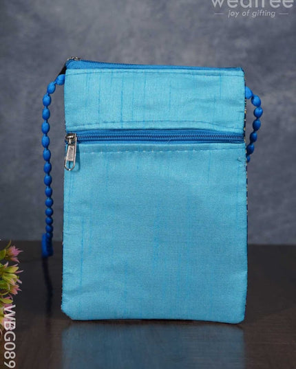 Printed Frabric Sling Bag - Wbg0893 Clutches & Purses