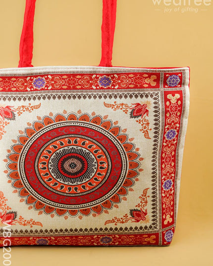 Printed Hand Bag - 13x7 inch - WBG2004 - Hand Bags