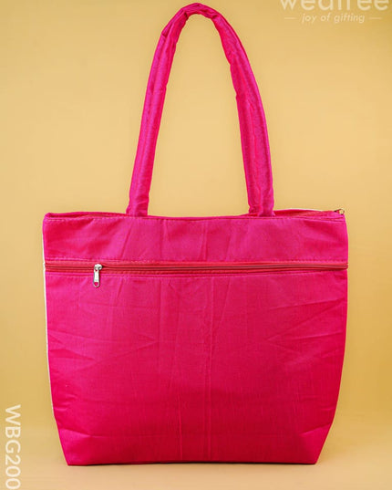 Printed Hand Bag - 13x7 inch - WBG2004 - Hand Bags