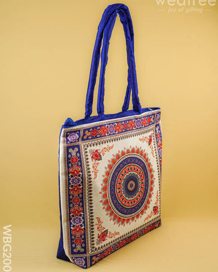 Printed Hand Bag - 13x7 inch - WBG2004 - Hand Bags