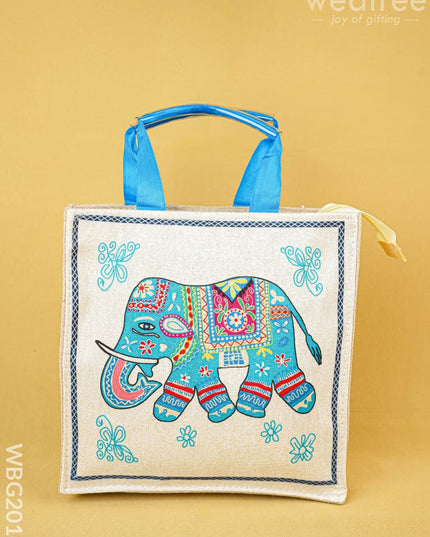 Printed Handbag - 9x9 inch - WBG2014 - Hand Bags