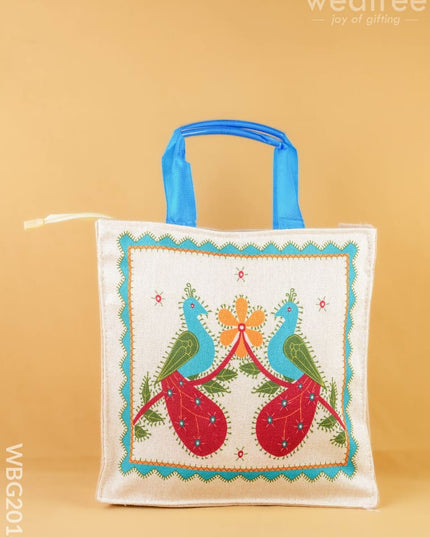Printed Handbag - 9x9 inch - WBG2014 - Hand Bags