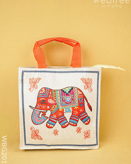 Printed Handbag - 9x9 inch - WBG2014 - Hand Bags