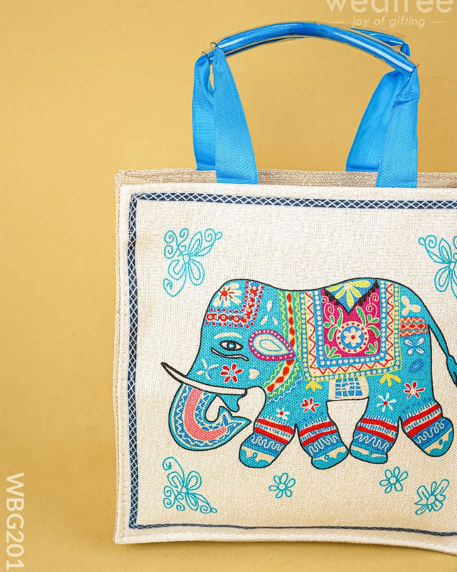 Printed Handbag - 9x9 inch - WBG2014 - Hand Bags