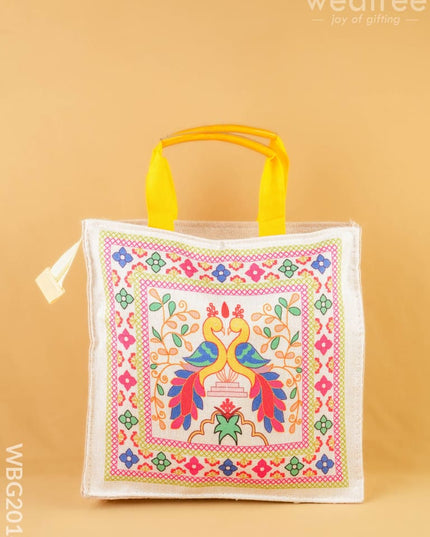 Printed Handbag - 9x9 inch - WBG2014 - Hand Bags