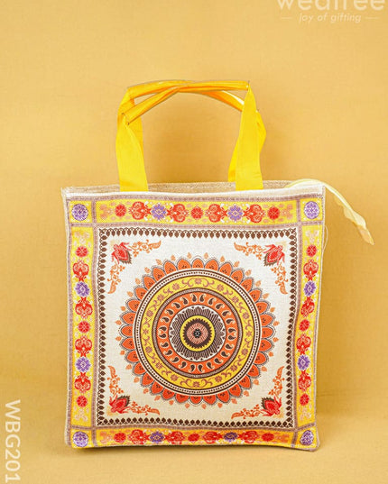 Printed Handbag - 9x9 inch - WBG2014 - Hand Bags