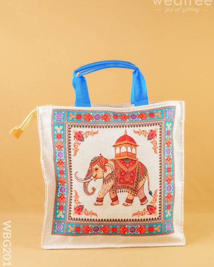 Printed Handbag - 9x9 inch - WBG2014 - Hand Bags