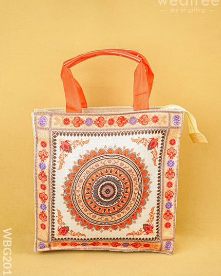 Printed Handbag - 9x9 inch - WBG2014 - Hand Bags