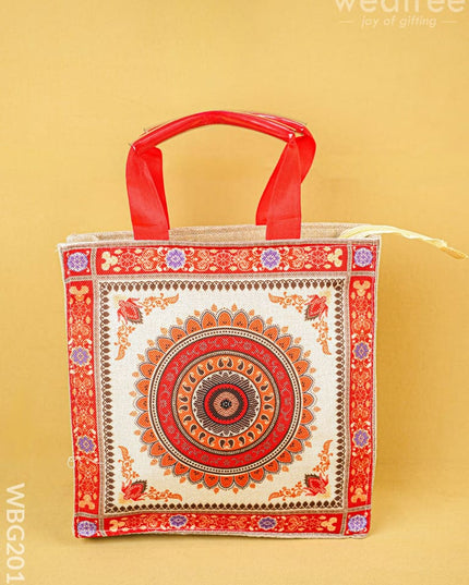 Printed Handbag - 9x9 inch - WBG2014 - Hand Bags