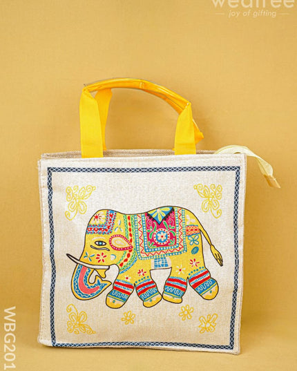 Printed Handbag - 9x9 inch - WBG2014 - Hand Bags