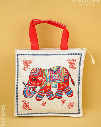 Printed Handbag - 9x9 inch - WBG2014 - Hand Bags