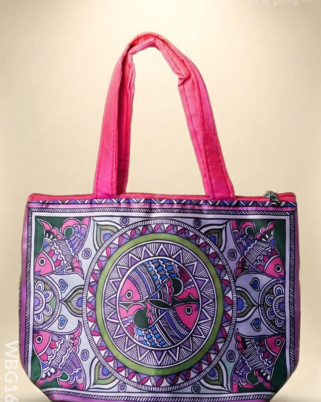 Printed Handbag - WBG1626 - Hand Bags