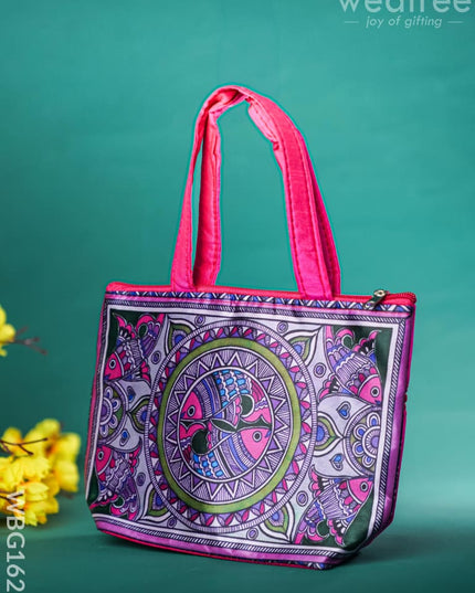 Printed Handbag - WBG1626 - Hand Bags