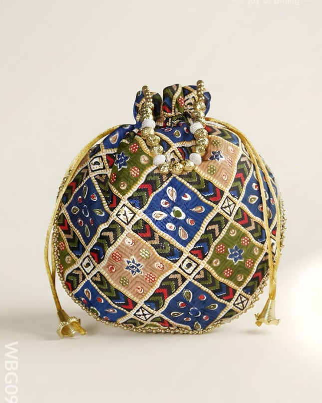Printed Potli Bag - WBG0924 - Potli Bags