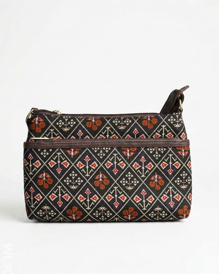 Printed Sling Bag in Cotton Fabric - WL3012 - Sling Bags