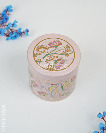 Printed Tin Jar - Wbg1340 Jars & Boxes Rg