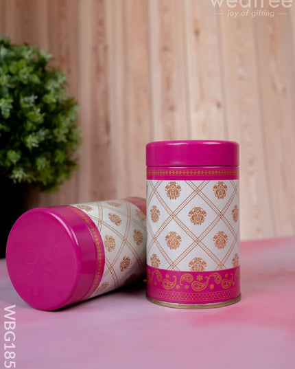 Printed Tin Jar - WBG1859 - Tin Jars & Boxes RG