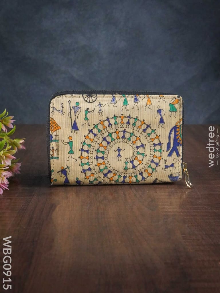 Printed Wallet In Cotton Fabric - Wbg0915 Clutches & Purses