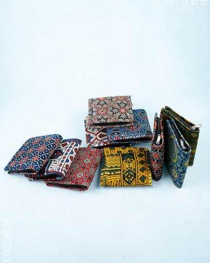 Printed Wallet - WBG2039 - Clutches & Purses