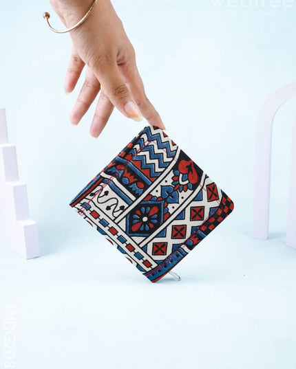 Printed Wallet - WBG2039 - Clutches & Purses