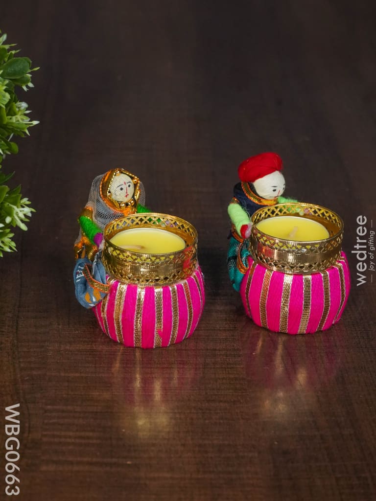 Puppet Doll Candle Holders - Wbg0663 Candles