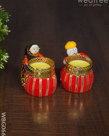 Puppet Doll Candle Holders - Wbg0663 Candles