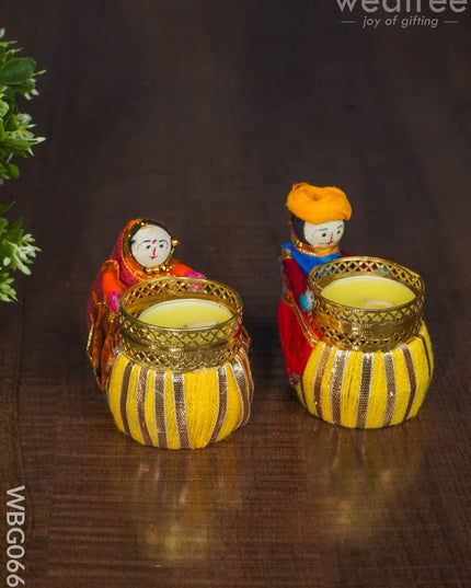 Puppet Doll Candle Holders - Wbg0663 Candles