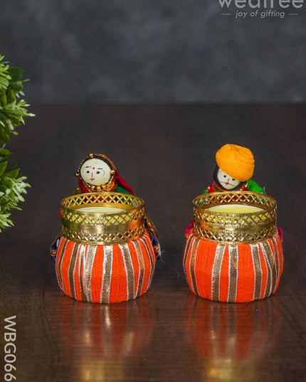 Puppet Doll Candle Holders - Wbg0663 Candles