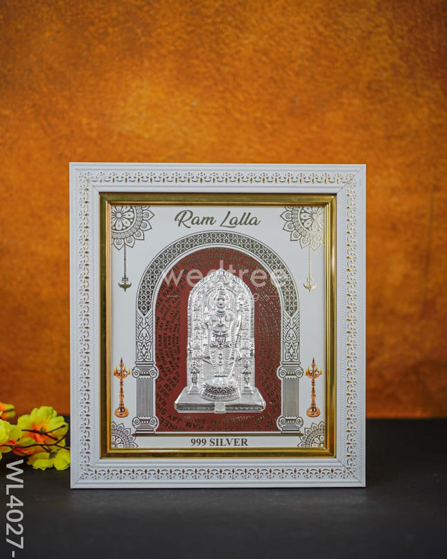 Pure Silver Designer Frame - Wl4027 Ram Lalla German Photo