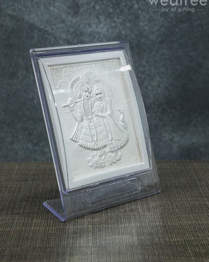Silver Photoframe With Stand 6.5Inches - Wl1091 German Photo Frame
